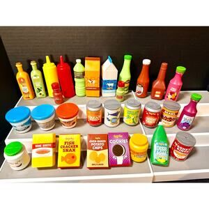 Joyin 30-piece play food grocery set pretend play food kitchen new in box